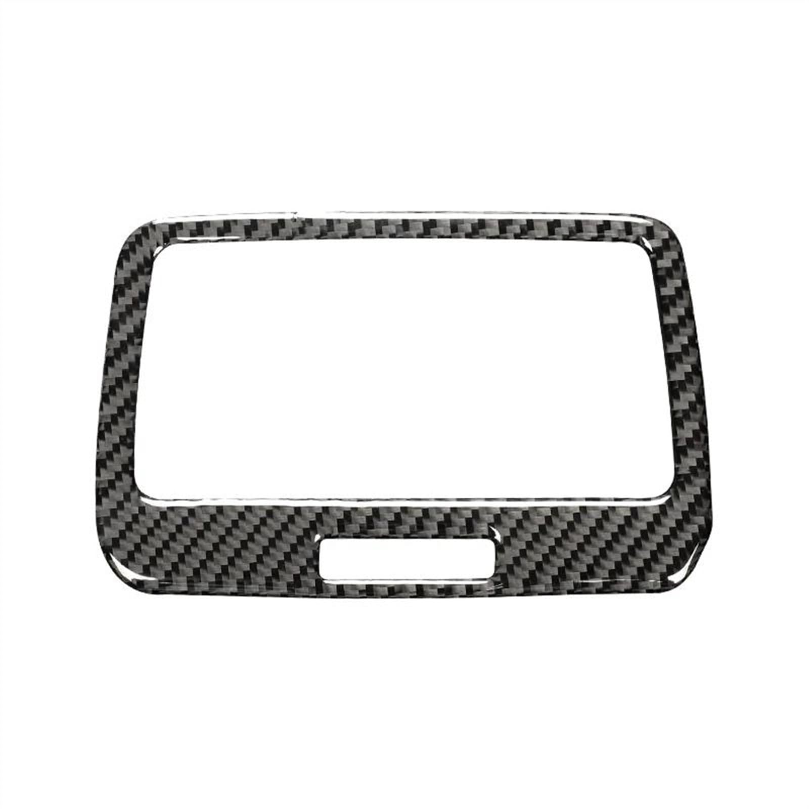 Piwine One Color Carbon Fiber Auto Rear Air Conditioner Vent Trim Frame Decor Stickers For Golf 7 Gti Mk7 2013-2019