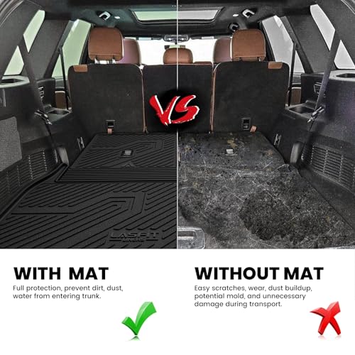 Image of LASFIT Cargo Mat & Backrest Mats for Lincoln Aviator 2020-2026