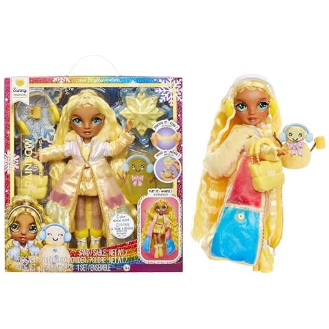 Rainbow High Winter Wonderland Sunny Doll Cover