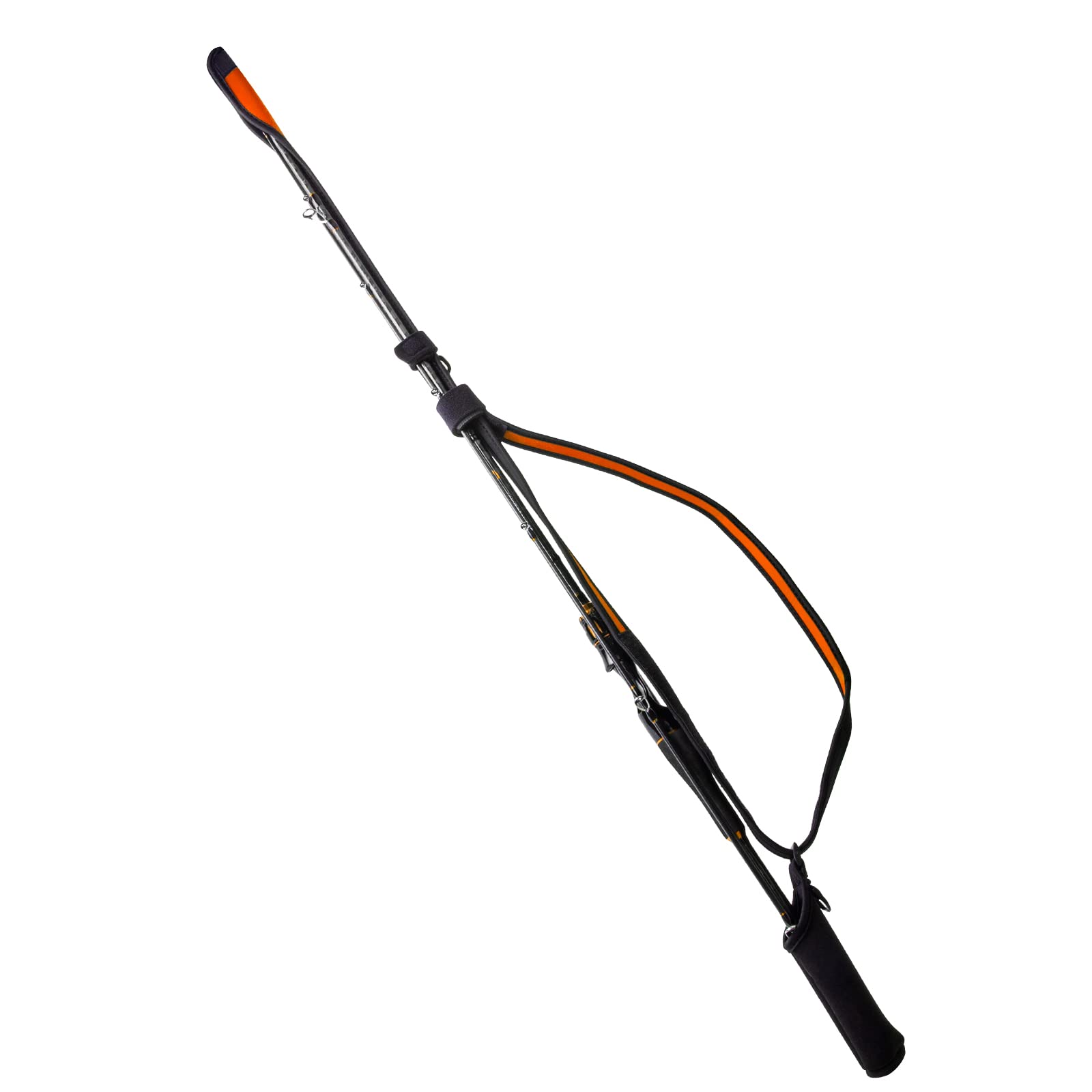 Kingdom Fishing Rod Carrying Bag Protection Rope 40”-60” Length Adjustable Fishing Tackle Bag for Rod Portable Rod Tubes