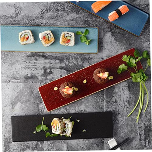 Plato Sushi Cerámico Estilo Japonés STOBAZA miniatura 7