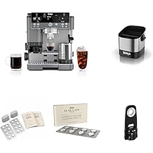 Ninja Espresso Machine, Luxe Caf  Premier Series, Drip Coffee Maker & Accessories, Includes Knockbox, Water Filter Housing, 8PK Machine Cleaning Tablets & 4 Months Cleaning Supply Kit, Gunmetal