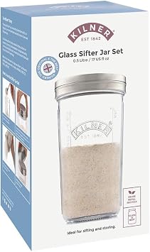 Kilner Sifter Jar Set 0.5 Litre