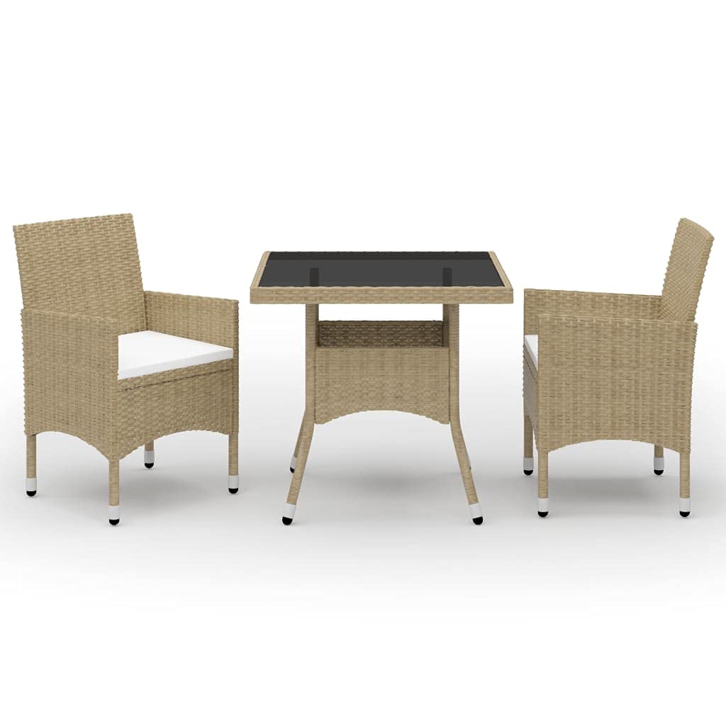 Mobilier à dîner de jardin en résine tressée pour savourer vos déjeuners en terrasse