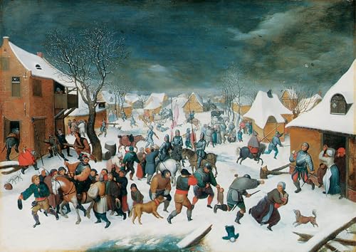 La Strage degli Innocenti Pieter Brueghel cuadro lienzo 60x90