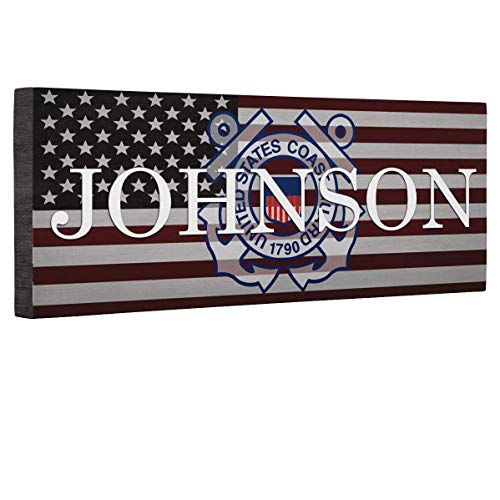 Hero Coast Guard Logo Flag CANVAS