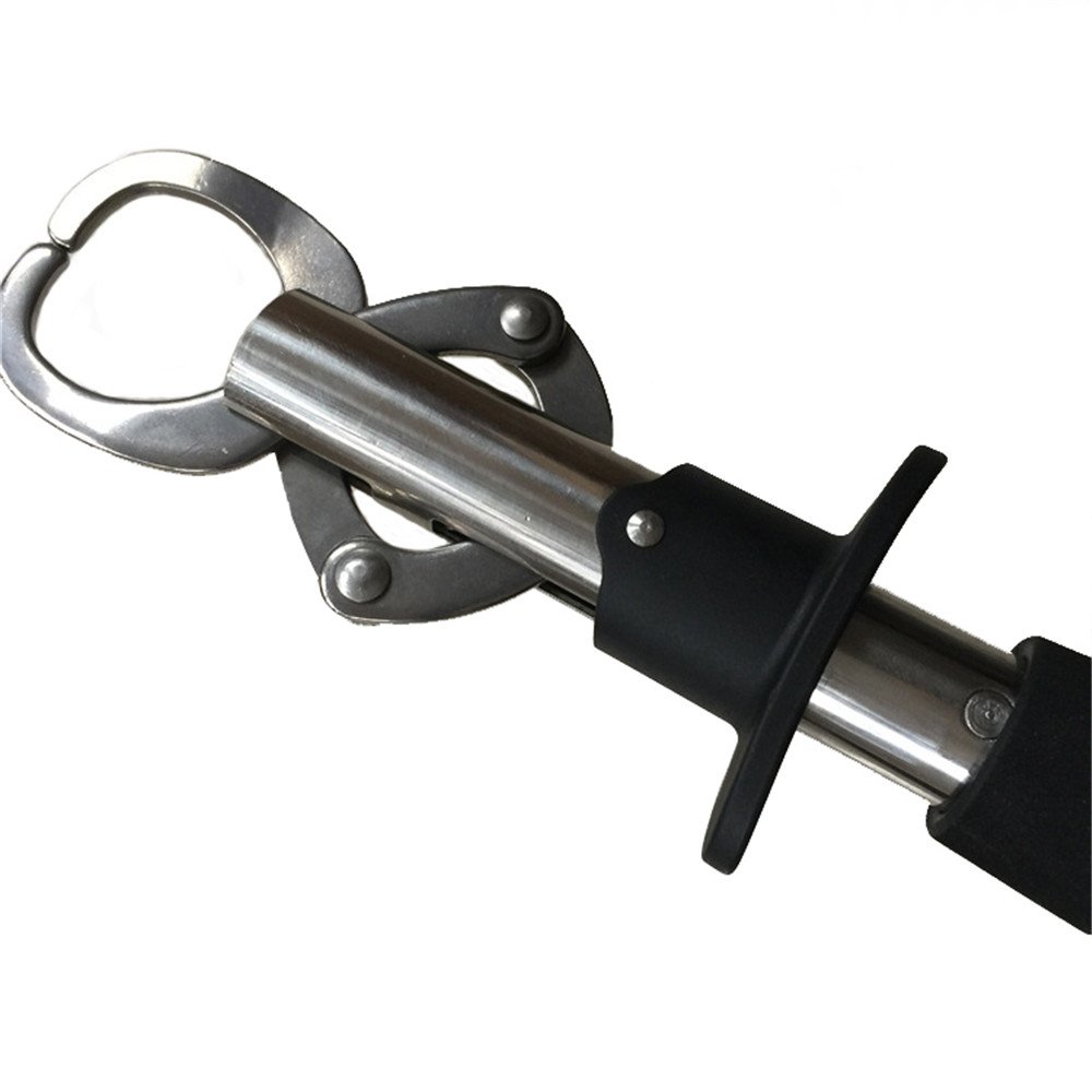 TOPIND Professional Stainless Fishing Steel Straight Clip Fish Stock Shape