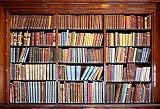 Yeele 7x5ft Vintage Bookshelf Backdrop Retro Bookstack Photography Background Classic Books Library Photography Background Students Kid Adult Artistic Portrait Photo Booth Shooting Studio Props