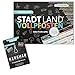 DENKRIESEN - Junior Duo 2 – Stadt-Land VOLLPFOSTEN Junior Edition + Hangman Junior Edition” | Geburtstagsgeschenk | Familienspiel | Stadt Land Fluss | Kinderspiel