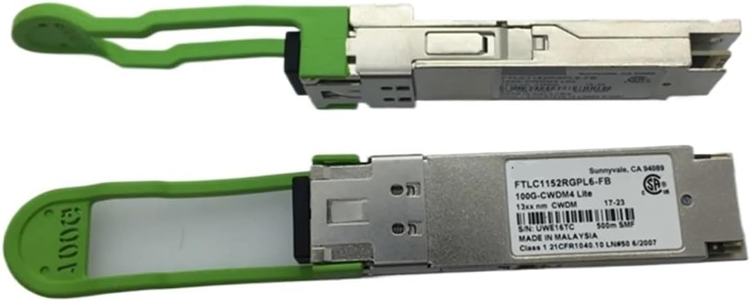 CWDM4 100G Transceiver Switch 100GB Module FTLC1152RGPL6-FB 100G-CWDM4 500M SMF LC Interface 100GB Module Fiber Optical