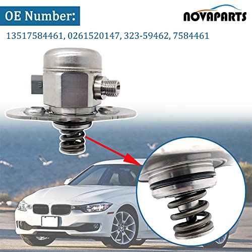 image for NOVAPARTS High Pressure Fuel Pump 13517584461 for BMW 228i 320i 328i 4