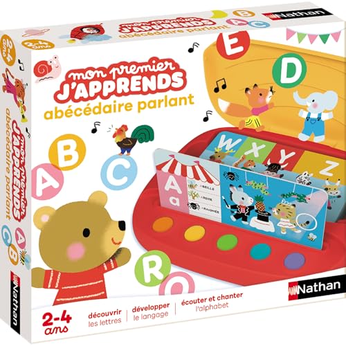 Abécédaire parlant Mon Premier J'apprends Nathan jeu éducatif alphabet