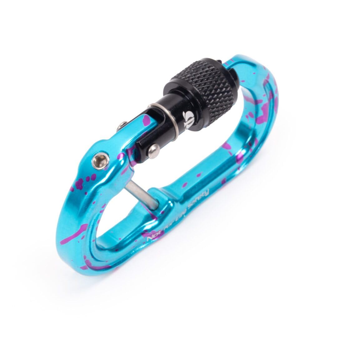 Omega Pacific Micro Raider - Tornillo de aluminio cautivo - Nuestro mosquetón superior se ha reducido para crear el conector de accesorios definitivo