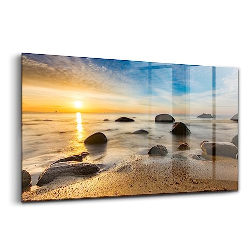 Peinture décoration murale Sunrise Gdynia pour salon moderne