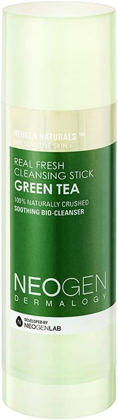 NEOGEN DERMALOGY Real Fresh Cleansing Stick Green Tea, 2.28 oz