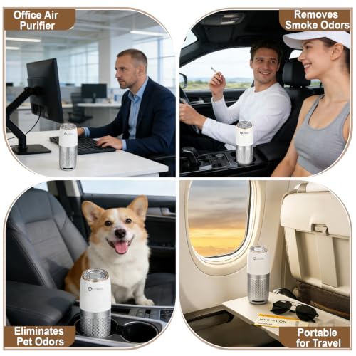 Aucleia Portable Car Air Purifier
