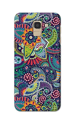 Image of Printed Hard Back Cover Case for Samsung Galaxy J6 | Samsung Galaxy On6 Back Cover (Miraculous Patterns) -1803