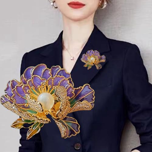 Image of SYWDUDUCLT Fashion Elegant Brooches for Women Brooch, Suitable For Party And Daily Wear On Many Occasions