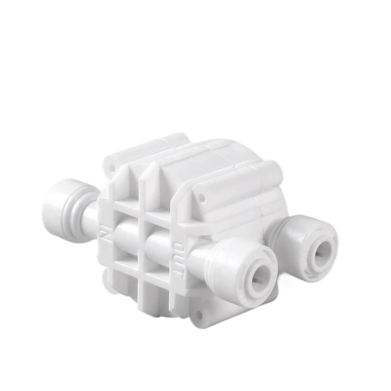 BALYDLUL 1/4'' RO 4 Way Valve Purified Water Four-sided Valves Switch Hose Quick Connection For Pure Water Dispenser