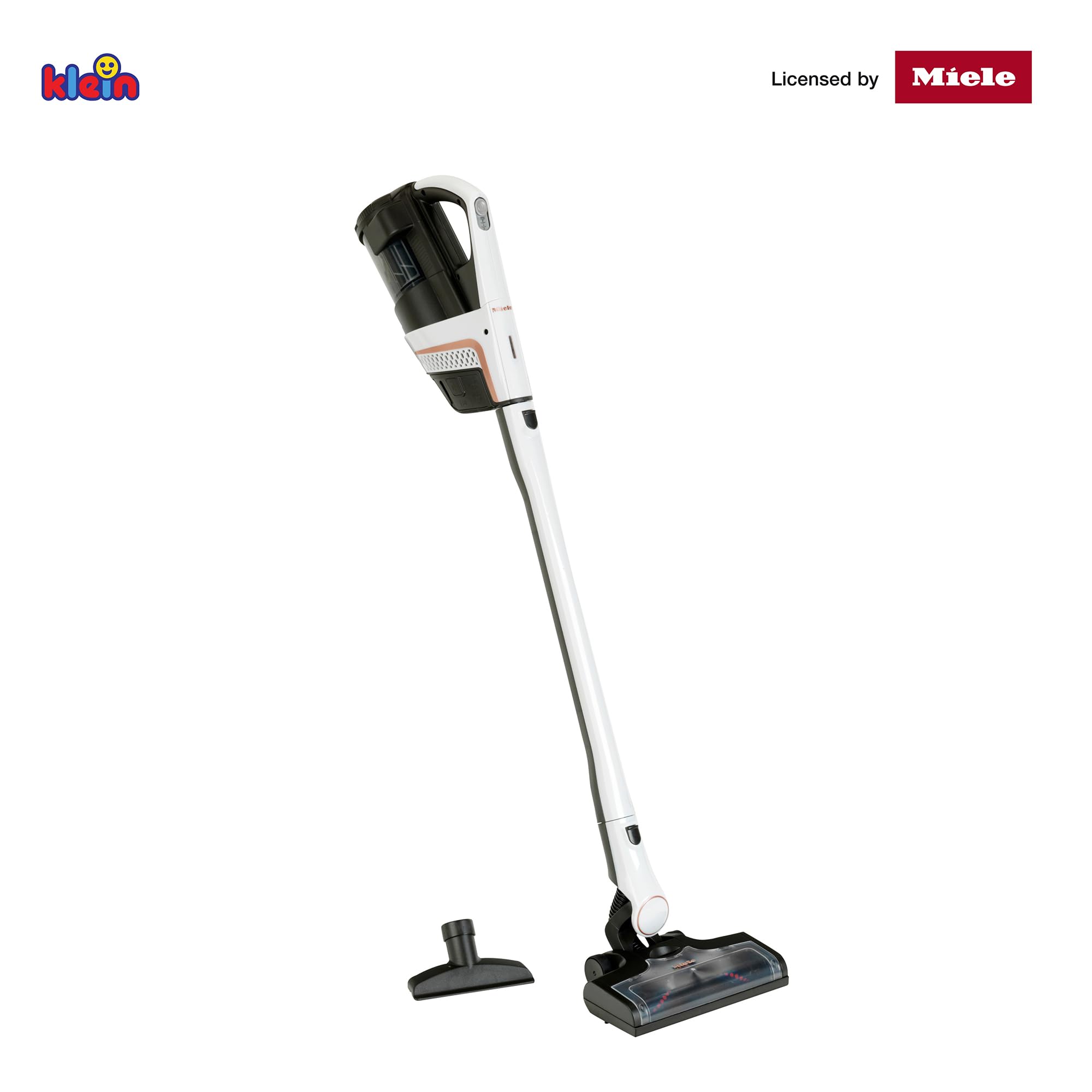 Theo Klein 6832 Miele - Aspirapolvere Triflex I con avvolgitore, Bocchetta per Pavimenti Flessibile e Rullo I Giocattolo per Bambini dai 3 Anni in su