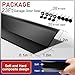Garage Door Seal Top and Sides - 23 Ft Garage Door Weather Stripping Side Seal, Heavy Duty Weatherproof TPE, Insulates, Prevents Drafts, Easy Installation for Homeowners and DIYers