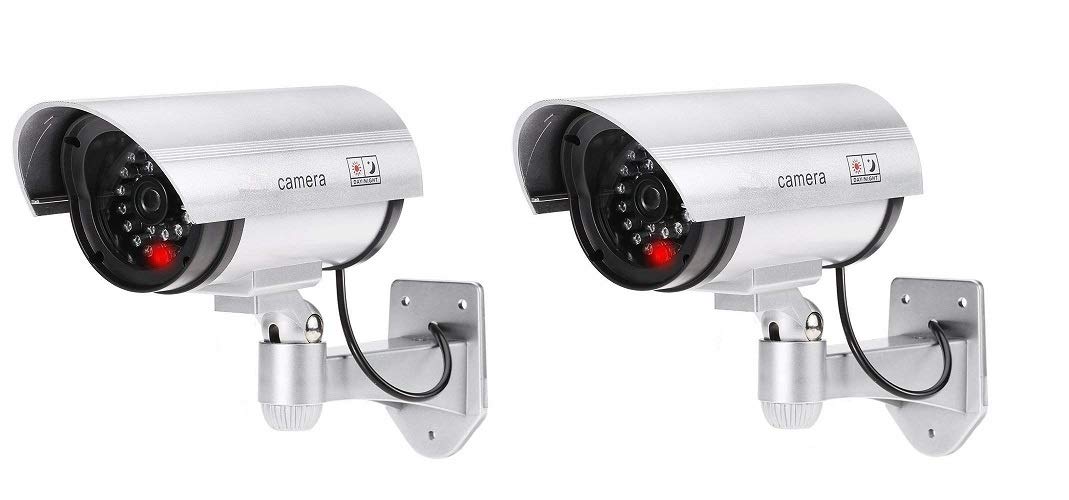 JEMICA Security CCTV False Outdoor Camera Fake Dummy Security Camera Waterproof IR Wireless Blinking Flashing (2)