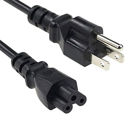 Cable de alimentación para portátil de CA de 6 pies de 3 clavijas para LG LED LCD Smart 1080p HDTV Hp IBM Dell Asus Toshiba Compaq Lenovo Sony Acer