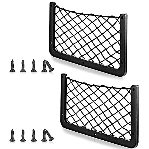 Filet de rangement voiture évite la chute des téléphones et petits objets