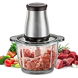 IKAN TECH Electric Food Chopper 500W Electric Food Processor & Vegetable Chopper, Meat Grinder with...