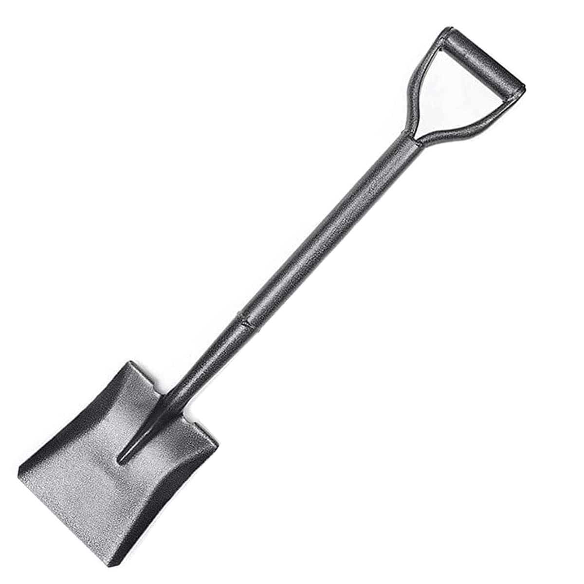 Shovel for Digging,Garden Spade Metal,Heavy Duty Round Point Shovel Garden Tool with D-Handle, All Stainless Steel Made Snow Shovel (75cm-B)