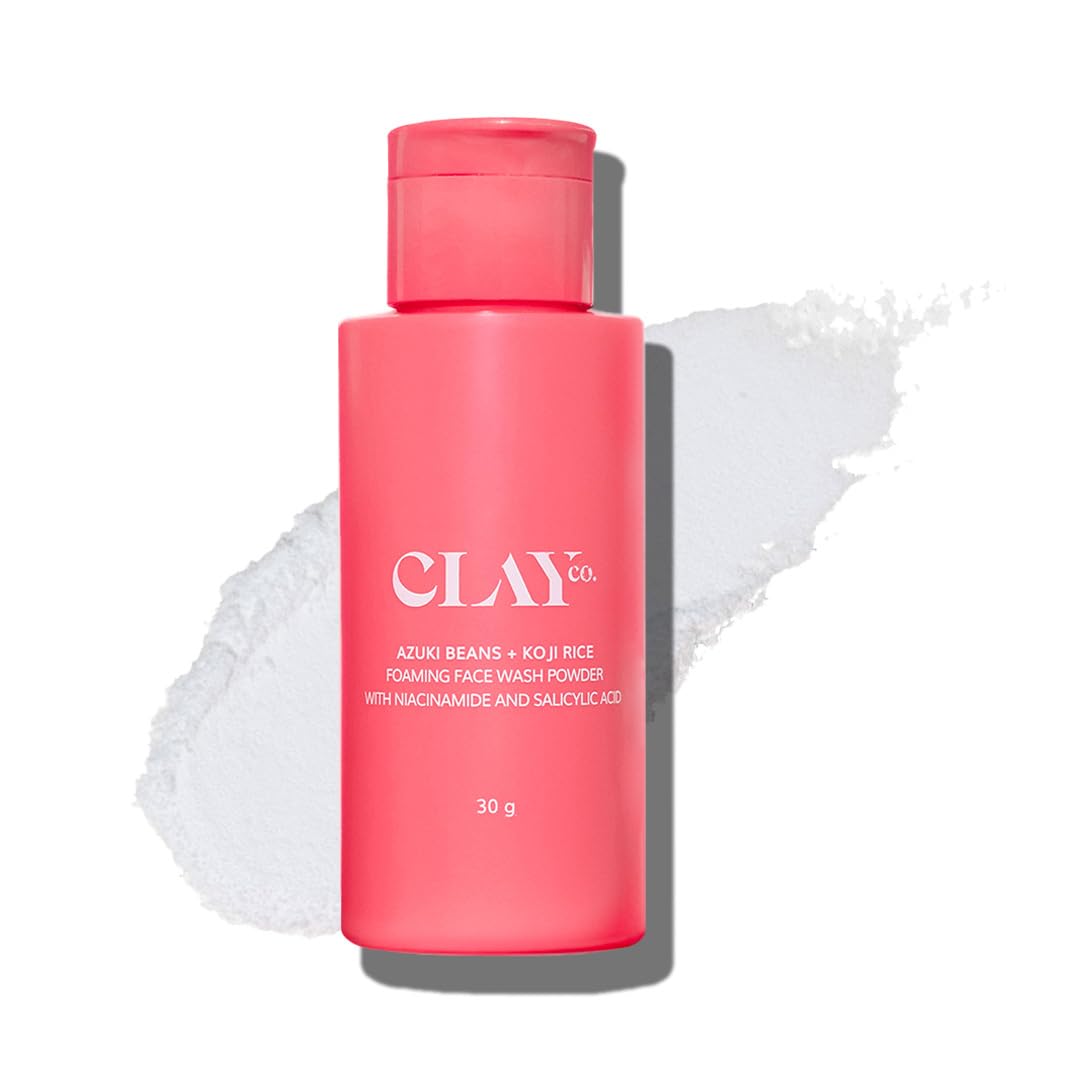 CLAYCO. Azuki Beans & Koji Rice Foaming Face Wash Powder | 0.2