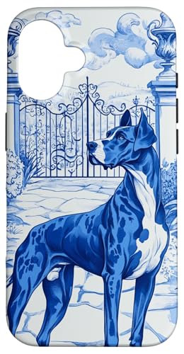 Gran danés Toile French Country Vintage Art Carcasa para iPhone 16