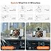 A2C Wireless Baby Car Camera, USB Powered Baby Monitor for Car Backseat & Home, 5