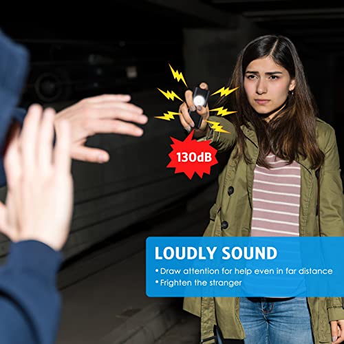 image for Newest AMIR Personal Alarm for Women Safety - Loud 130 dB Siren with S