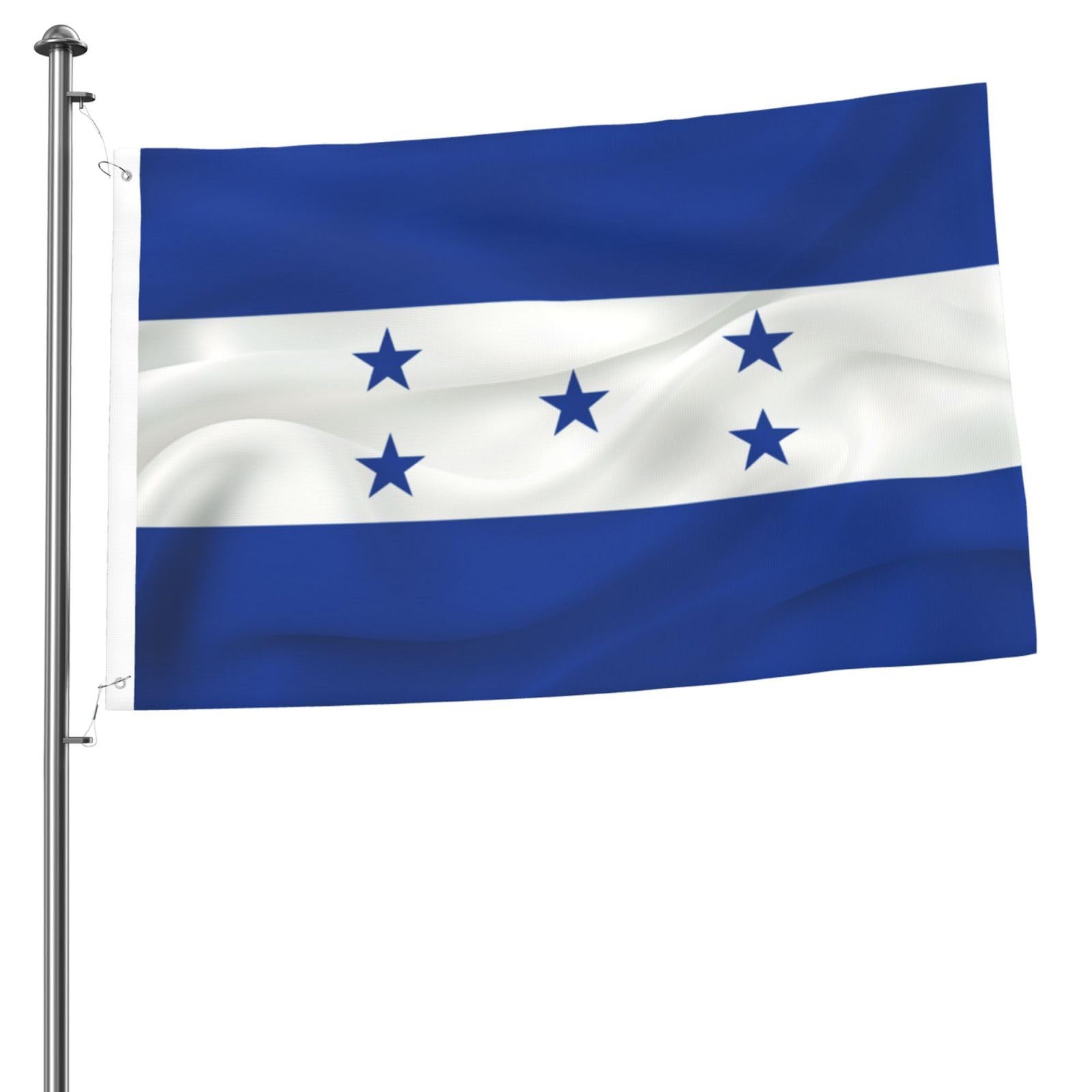 Amazon.com : Nogxinri Honduras Flag 2x3ft Double Sided Flag Vivid
