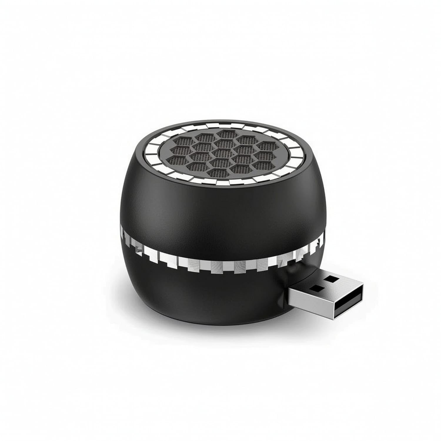 Plug-and-Play USB Computer Speaker Compact USB Speaker Space-Saving for Students, Travelers, Office, Travel, Plug-in Bt Speaker-image-13