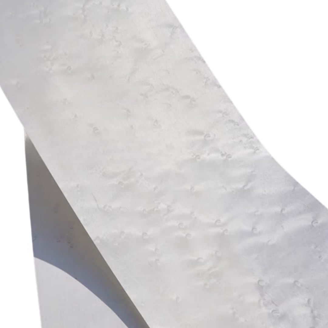 Natural Maple Veneer, White - Dyed Veneer, Bird's - Eye Veneer, DIY Decoration Veneer, Musical Instrument Veneer