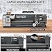 Mini Metal Lathe 9x24 Inch – 1100w Powerful Motor, 0-3000 RPM Variable Speed, Precision Benchtop Lathe with 3-Jaw Chuck, Metal Gears & Accessory Tool Kit