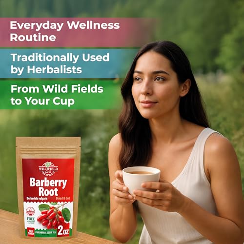 Image of 2 oz. Barberry Root Herbal Tea (Berberis vulgaris) - 56g Dried Barberry Root Tea Raiz de Agracejo
