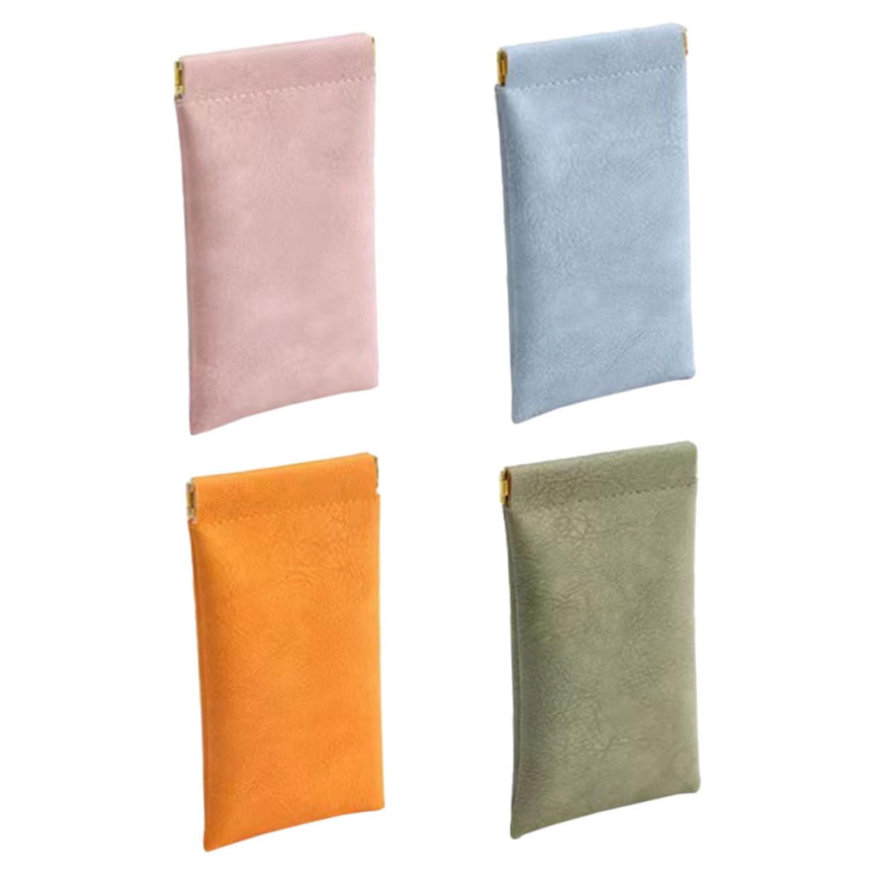Ipetboom Bolsa De Almacenamiento De Gafas De Sol Viajar Portátil Casos Transparente Delgado Estuche De Anteojos Lentes Plegable Protector Largo Organizador Ranura Imán