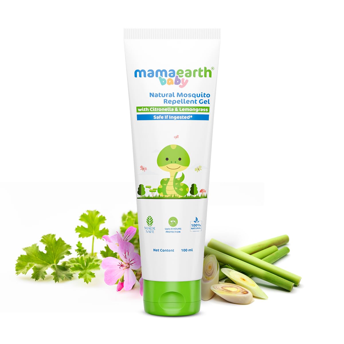 Mamaearth Natural Musquito Repeltent Gel - 100ml | deet free | Security from dengue, malaria and chikungunya | Safe certified | Security from mosquitoes | Safety aged Mamaearth Natural Musquito Repeltent Gel - 100ml | deet free | Security from dengue, malaria and chikungunya | Safe certified | Security from mosquitoes | Safety aged