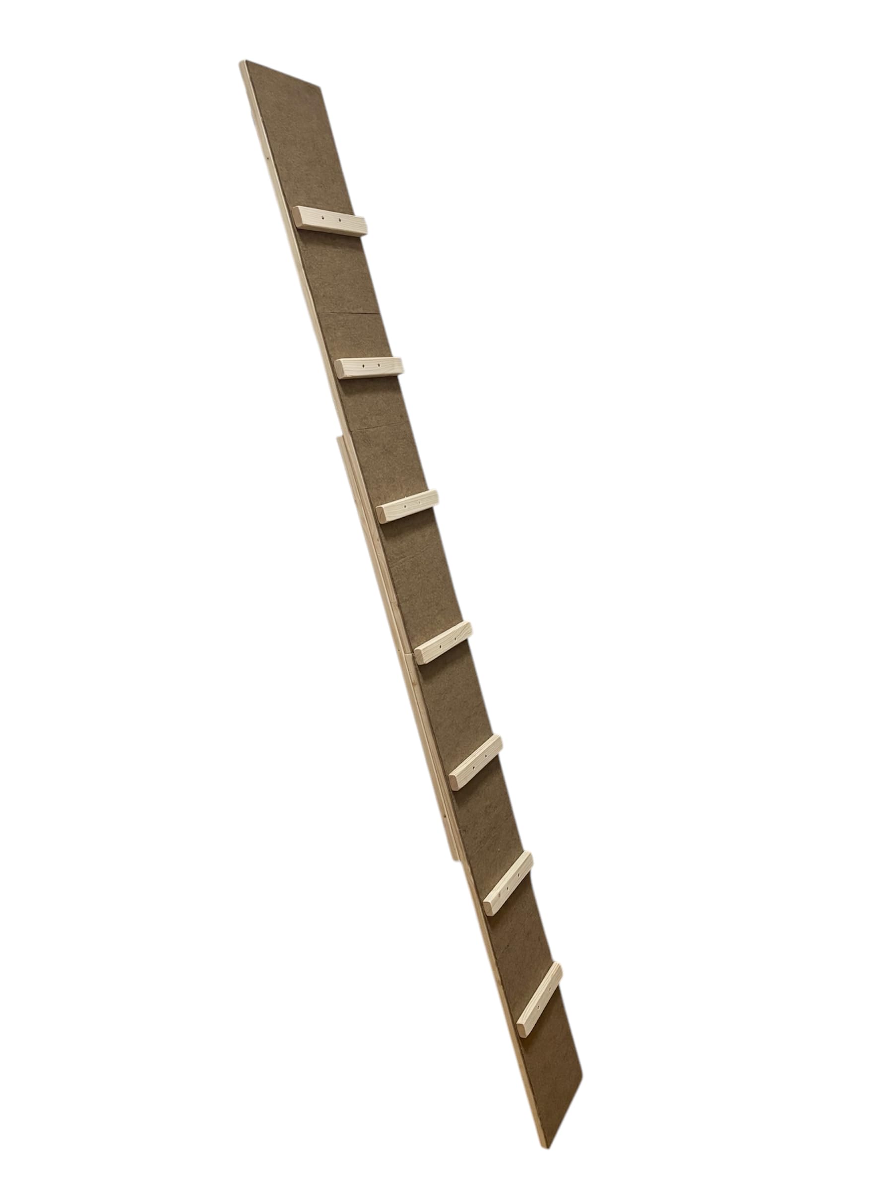 Katzentreppe Katzenleiter 200 x 20 cm mit Haken und Filzbezug handgemacht GratisSpielball