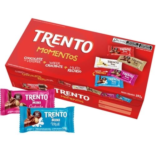 Caixa Trento Momentos Sortidos 168g Caixa Trento Momentos Sortidos 168g