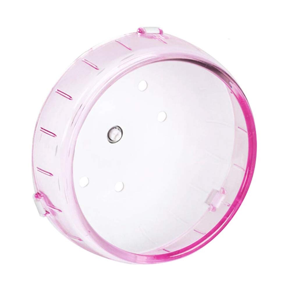 Petzilla4.7 Inch Quiet Hamster Exercise Wheel, Silent Spinner (Pink)