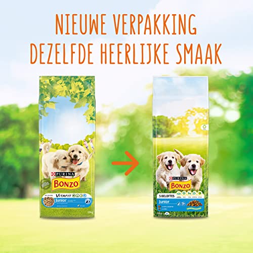 Bonzo Junior mit Huhn, Milch und Gemüse - für Welpen ab 6 Wochen - 15kg