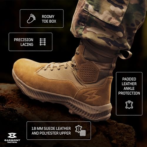 Garmont 002706-10 T8 Falcon Combat Tactical Boots For Men And Women, Military thumb #3