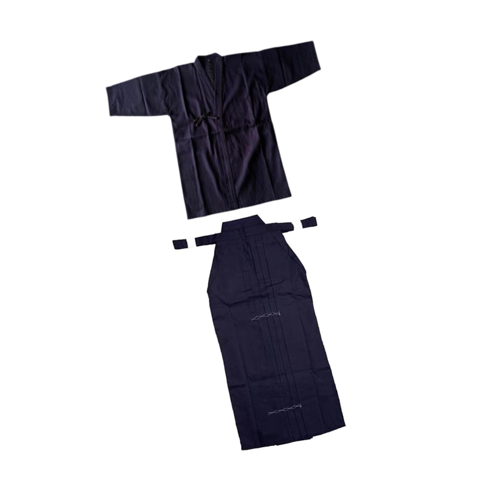 Oshhni Conjunto de Uniforme de Kendo japonés, Traje de Kendo Transpirable, Traje de Artes Marciales