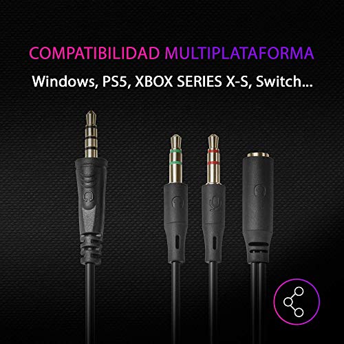Mars Gaming MH020 Cuffie Gaming Con Microfono Per Pc/Ps4/Xboxone/Switch/Mobile - 6