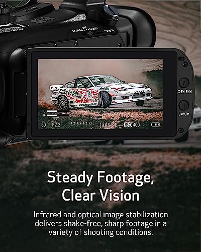 Image of Canon XA65 Pro Camcorder 1 /2.3 inch 4K UHD CMOS Sensor, 20x Optical Zoom, 800x Digital Zoom, Image Stabilization, 3G-SDI, HDMI, USB Live Streaming, Time Stamp On-Screen Display Recording, XLR Audio Inputs