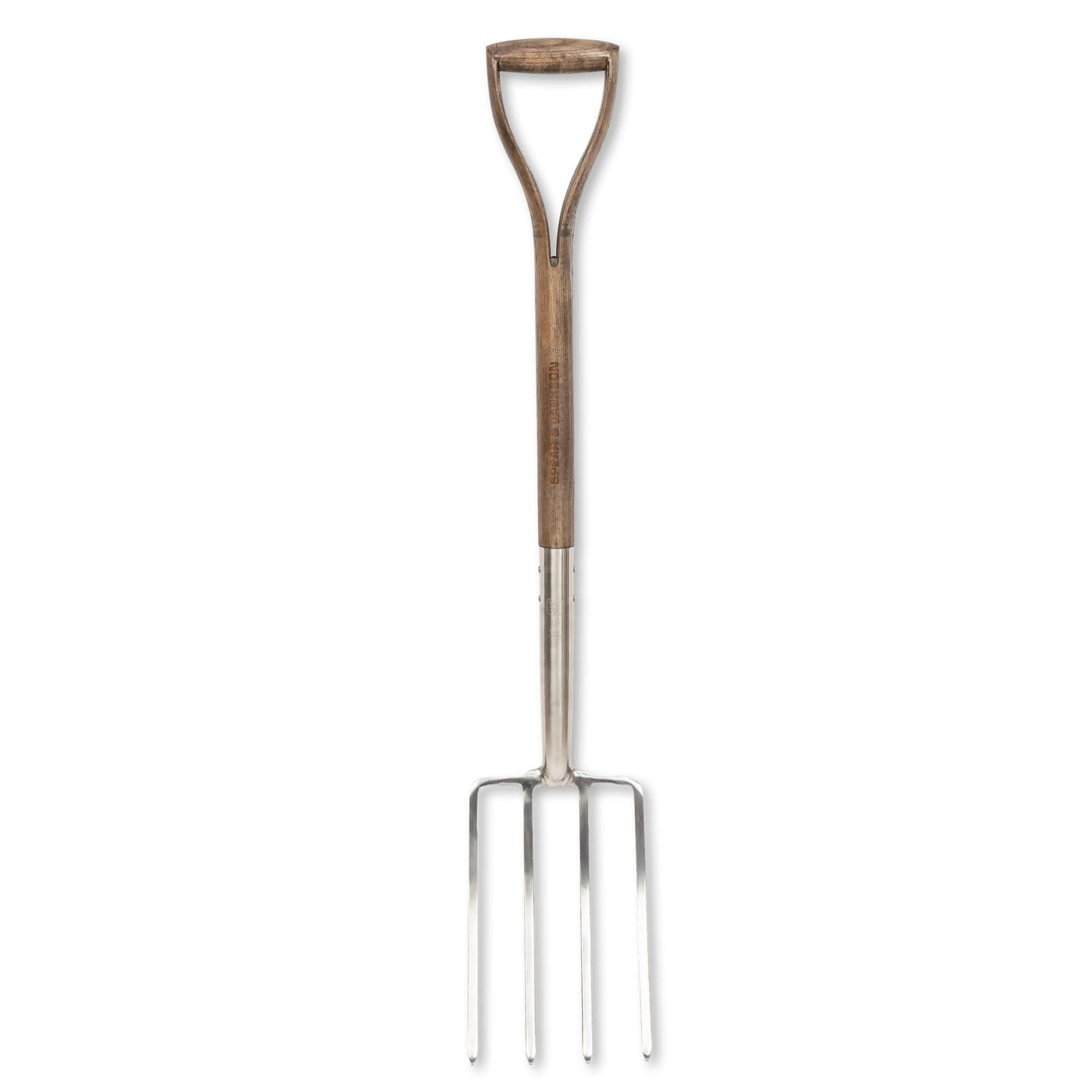 Spear & Jackson 4550DF Traditional Stainless Digging Fork, Multi-Coloured